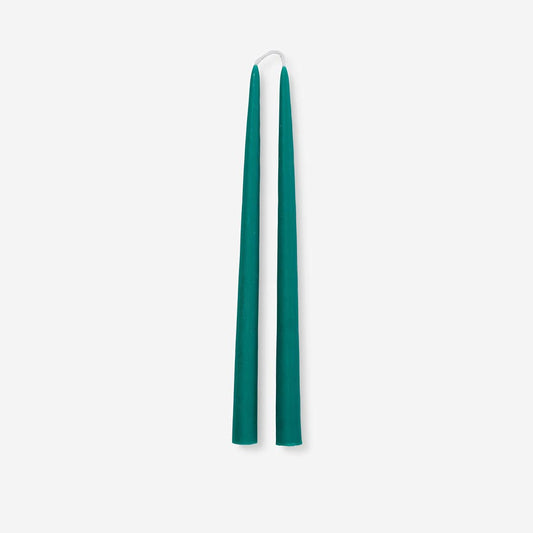 Teal Beeswax Candles