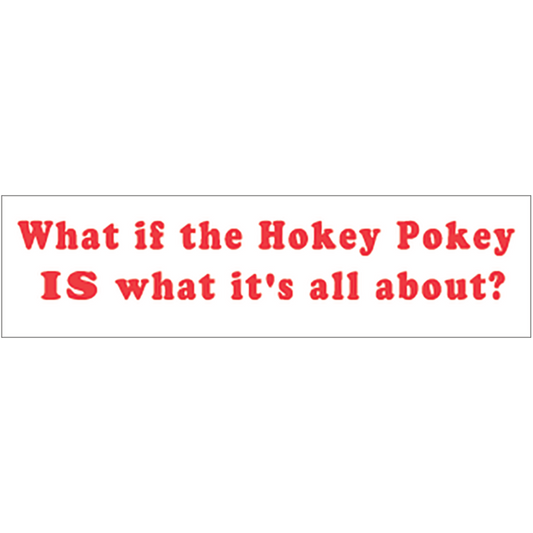 Hokey Pokey Bumper Sticker