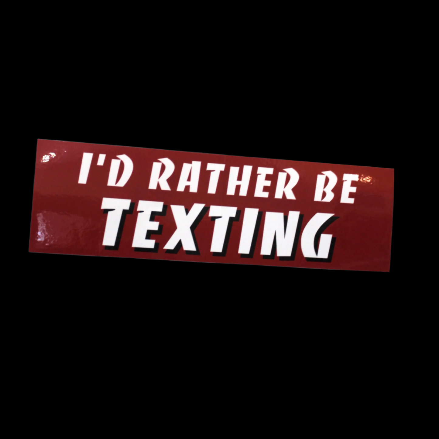 I'd rather be texting by Anna Boskovski