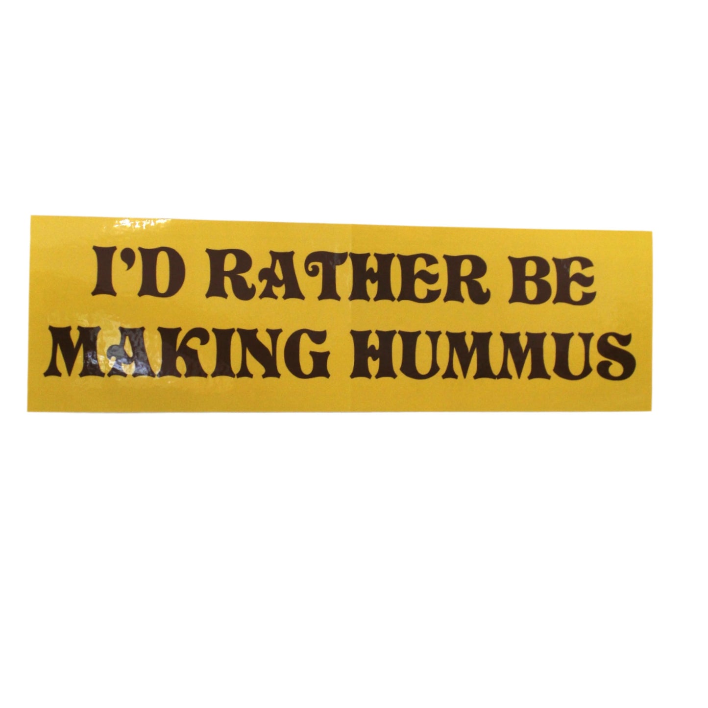 I'd Rather be Making Hummus by Brianne Doak