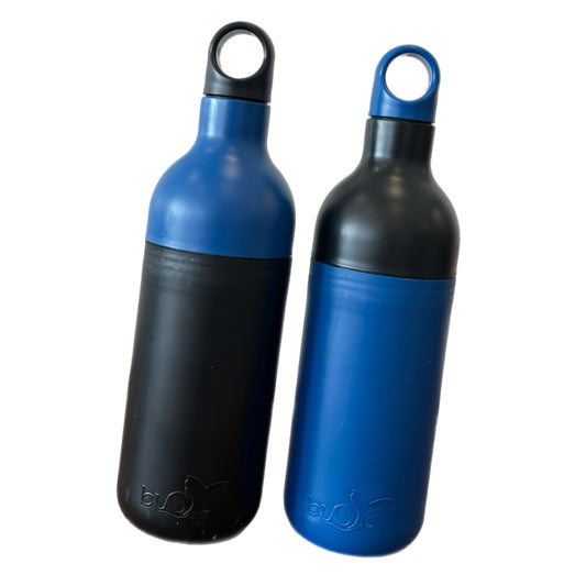 Buoy Bottle - Blue + Black