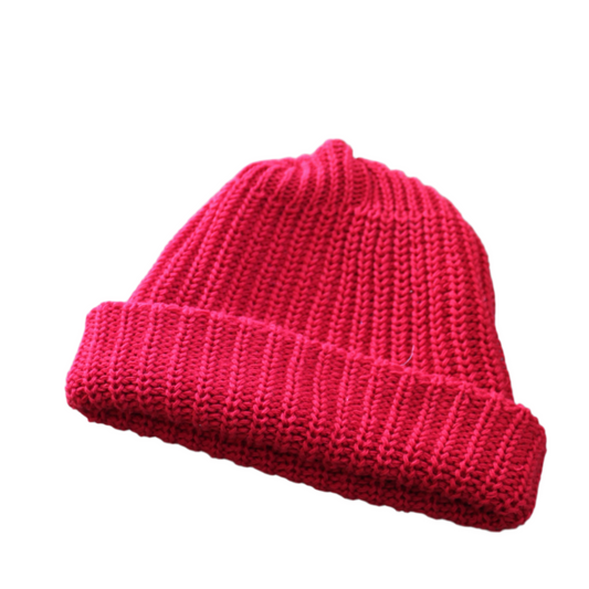 Red Cotton Watch Cap