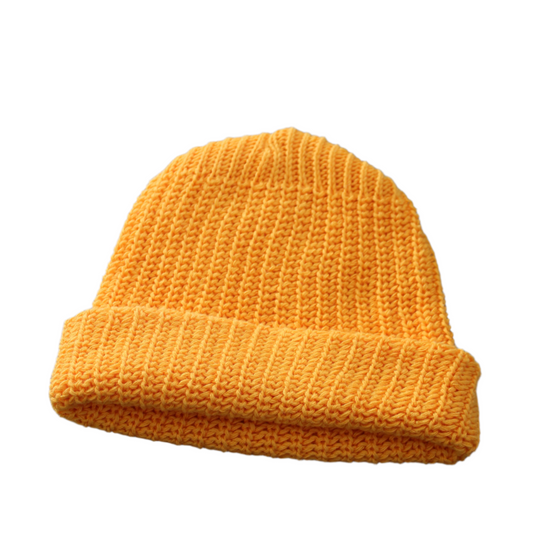 Gold Cotton Watch Cap