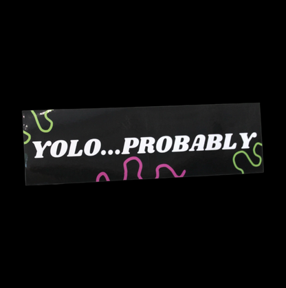 YOLO...probably by Emily-Kate Hannapel