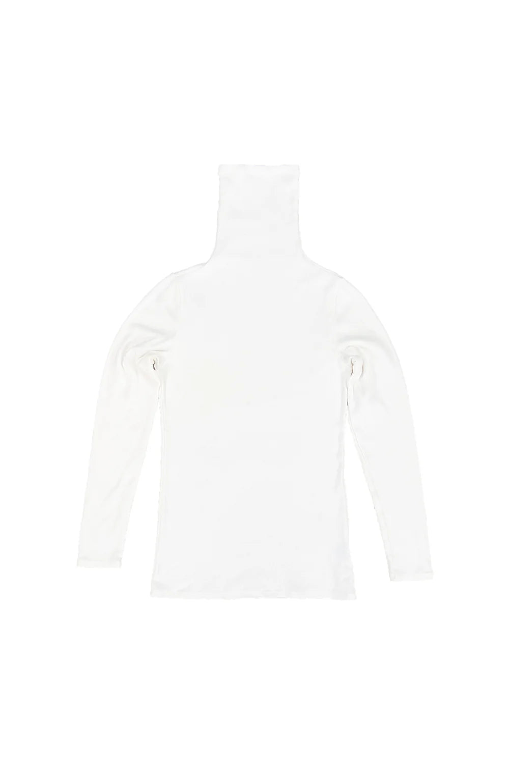 Washed White Whidbey Turtleneck