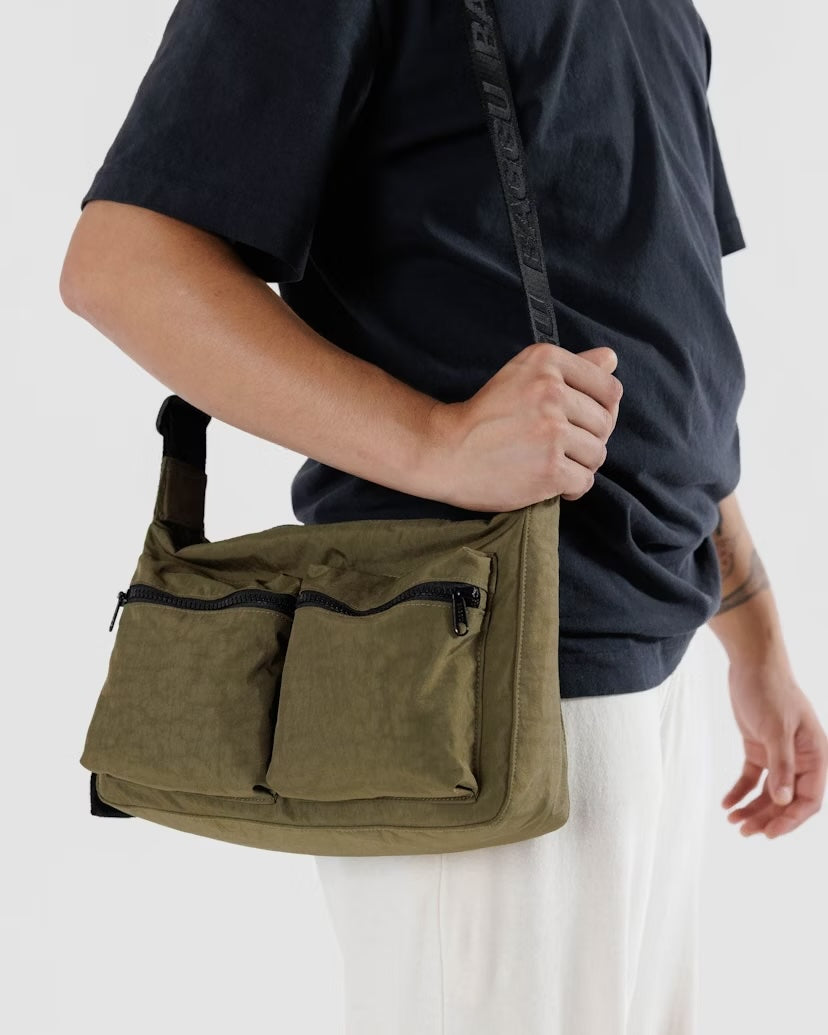 Medium Cargo Crossbody - Seaweed