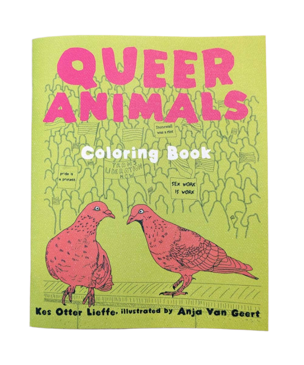 Queer Animals Coloring Book Zine