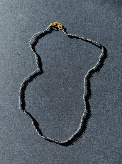 22k Dark Blue Sapphire Strand