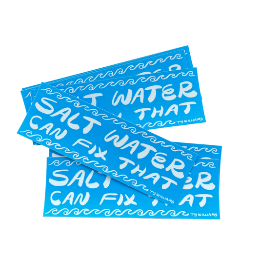 Salt Water Can Fix That -  Bumper Sticker