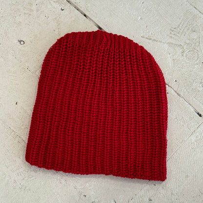 Red Cotton Watch Cap